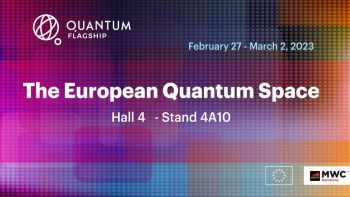 Banner of the European Quantum Space at MWC2023